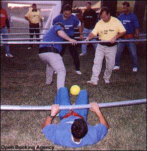 Human Foosball